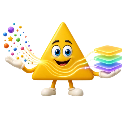 agentfootprint mascot — it pulls scattered context in and hands back clean, traceable slots