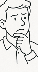 the developer, thinking